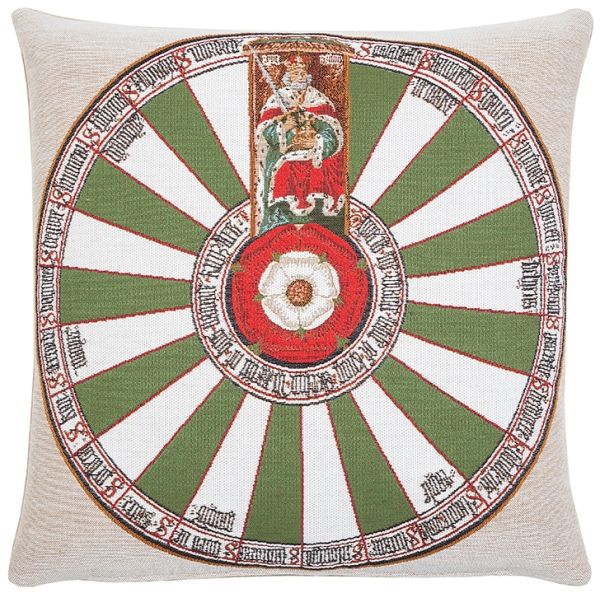 The Round Table (Winchester) Tapestry Cushion - 46x46cm (18