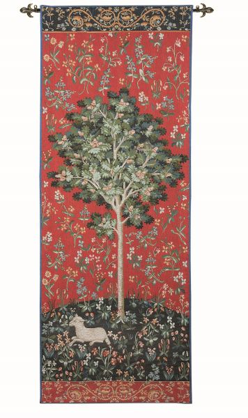 Oak Tree Portiere Loom Woven Tapestry - 185x70cm (6'1
